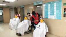 附属瑞康医院开展爱心益剪进病房活动