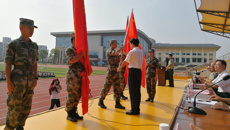 我校举行2019级新生军训动员大会