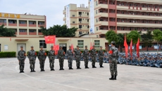 我校举行2020级新生第一批军训动员大会