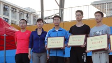 壮医药学院在我校第四十二届田径运动会再创佳绩