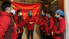 【瑞康战“疫”（十五）】：附属瑞康医院援助湖北医疗队临时党支部召开首次党员大会