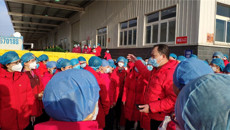 【中医战“疫”】并肩作战 士气高涨 进驻武汉沌口方舱医院