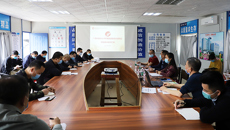 附属瑞康医院唐友明院长带队赴空港院区召开建设项目工作推进会