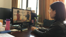 我校组织师生员工收看网络直播“大学消防公开课”