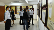 自治区公安厅领导到我校调研