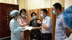 钦州市妇幼保健院领导一行到附属瑞康医院参观交流