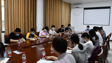 庞宇舟副书记与壮医学子座谈 坚定壮医药文化自信