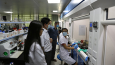 我校开展春季学期期末校园安全联合检查