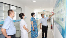 国家卫健委科教司王锦倩处长一行到附属瑞康医院调研指导