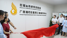广西现代壮医药工程研究中心及壮瑶医药研究实验室正式启用