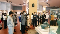 【党史学习教育】后勤处党支部到广西民族博物馆开展主题党日活动