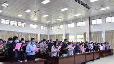 我校同步参与国家宪法日“宪法晨读”活动