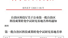 喜讯！一附院（制剂中心）获批为“第一批自治区科技成果转化中试研究基地”