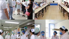 全区中医医院院感防控督导组莅临一附院开展院感防控专项督导