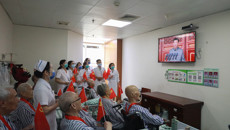 我校组织收看庆祝中国共产党成立100周年大会