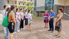 庞宇舟副书记到护理学院看望我校与深圳市宝安区人民医院联合培养班学生