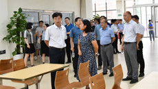 我校开展新学期开学前校园安全检查