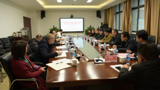 贵港市覃塘区卫健局副局长吴聚成率队到附属国际壮医医院参观交流