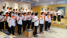 护理学院组织师生走进《红色传奇》沉浸式体验中心开展主题党日活动