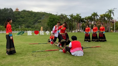 庞宇舟副书记出席壮医药学院庆祝2022年“壮族三月三”线上活动