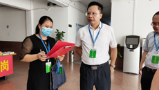 学校领导带队开展2022年秋季学期开学首日工作检查