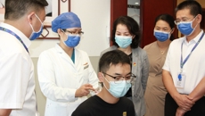 学校纪委书记覃宇环一行到附属国际壮医医院调研指导“清廉医院”建设