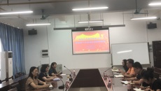 学校纪委书记覃宇环一行到马克思主义学院调研