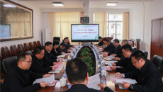 学校党委书记莫锦荣到一附院指导2022年度处级党员领导干部民主生活会