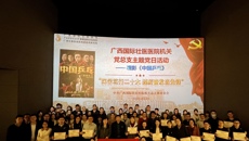 【附属国际壮医医院】学习二十大|深学笃行二十大 踔厉奋发当先锋——机关党总支开展主题党日活动