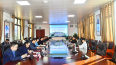 北京同仁堂国药有限公司党委书记陈飞一行来我校调研交流