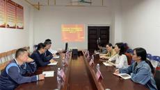 广西信息职业技术学院到赛院交流学生工作