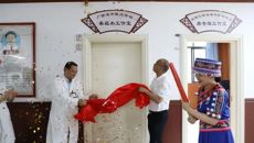 附属国际壮医医院：秦祖杰、黄国东广西名中医工作室进驻都安县中医医院