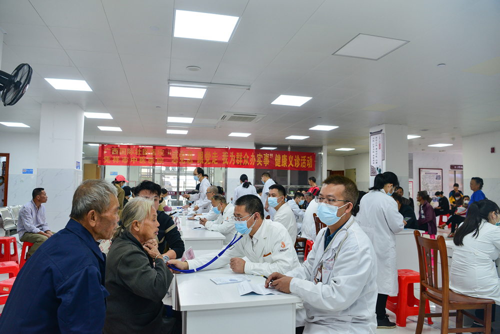 义诊活动受群众欢迎