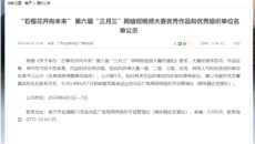 【喜讯】我校在2024年视听中国“石榴花开向未来”第六届“三月三”网络短视频大赛”中喜获佳绩