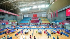 我校参加全国中医药院校第七届教职工乒乓球比赛