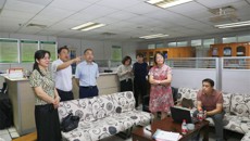 一附院副院长、总会计师韩若斌带队赴广西医科大学第一附属医院参观交流