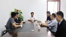 星空彩票老版本下载副校长何刚亮到赛院调研指导工作