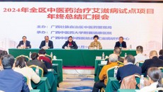 附属瑞康医院顺利承办2024年全区中医药治疗艾滋病试点项目年终总结汇报会