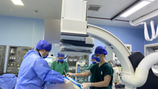 国壮心胸外科团队为79岁高龄患者打通血管“生命线”