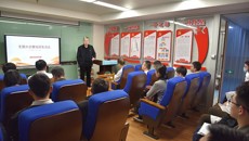 附属瑞康医院党委领导班子成员回到所在支部参加组织生活会及民主评议党员