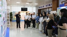 中国—东盟传统医药文化交流研修班到学校参观交流