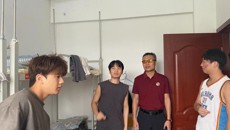 赛院党委副书记宋南深入暑期留校学生宿舍排查安全隐患